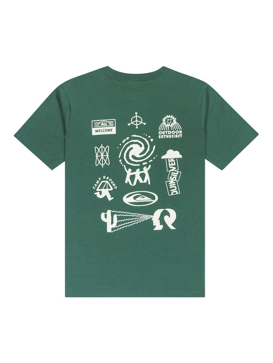 Quiksilver Quiksilver Футболка Hw Welcome All EQBZT04913 Кольоровий Regular Fit