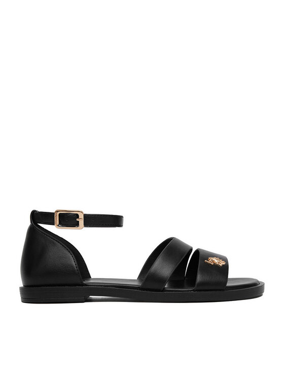 U.S. Polo Assn. Босоніжки U.S. Polo Assn. EO-CASSIE003W/6Y1 Чорний