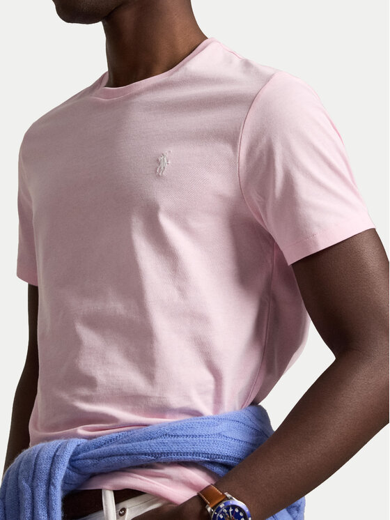 Polo Ralph Lauren Polo Ralph Lauren Camiseta 710671438530 Rosa claro Regular Fit