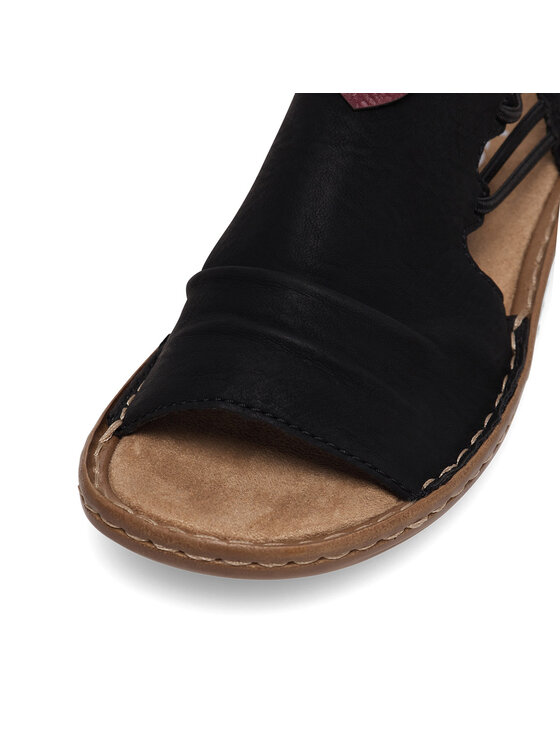 Rieker Sandale Rieker 60872-00 Negru