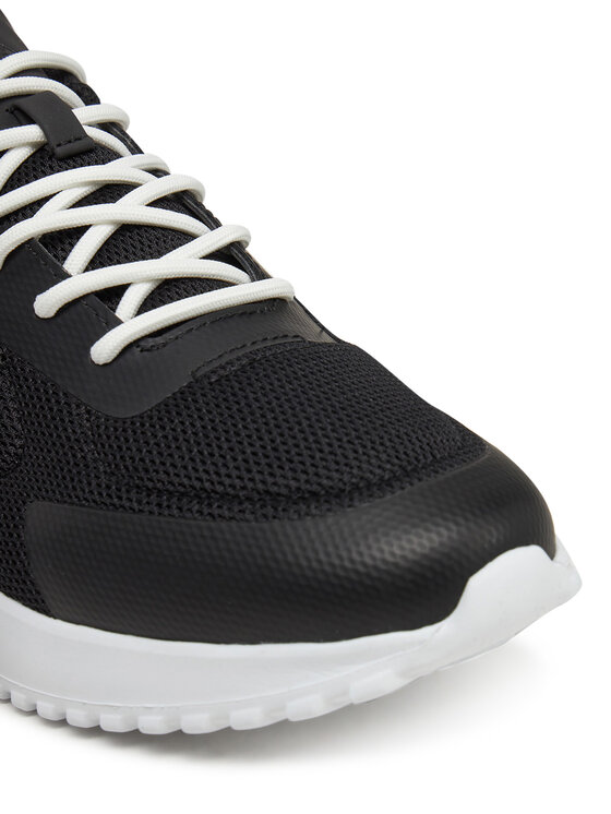 Calvin Klein Jeans Sneakers Calvin Klein Jeans Eva Runner Low Mesh Mix YM0YM01185 Negru