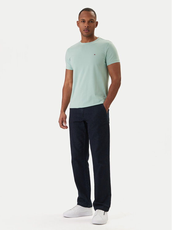 Tommy Hilfiger Tommy Hilfiger Camiseta MW0MW10800 Verde Slim Fit