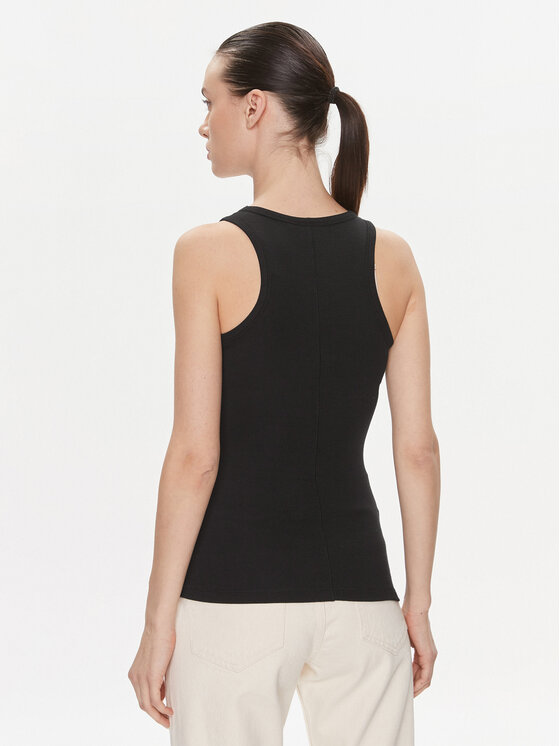 Calvin Klein Calvin Klein Top Modal Rib Tank Top K20K206406 Nero Slim Fit