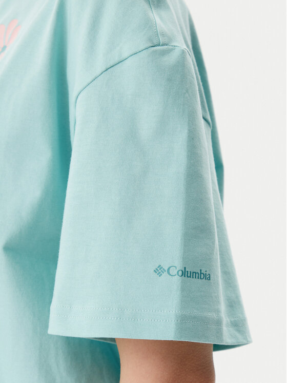 Columbia Columbia T-shirt Rolling Bend™ Graphic 2120031 Plava Oversize