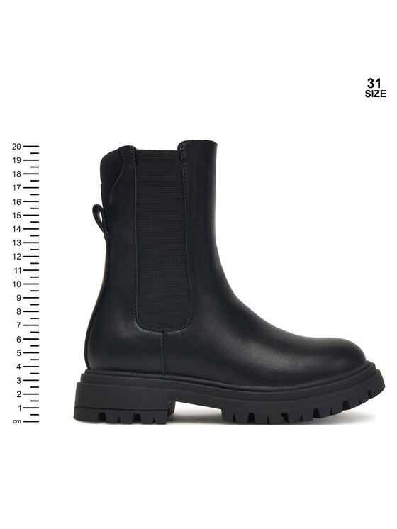 Calvin Klein Čizme Calvin Klein Chelsea Boot V3A5-83121-1464 S Crna