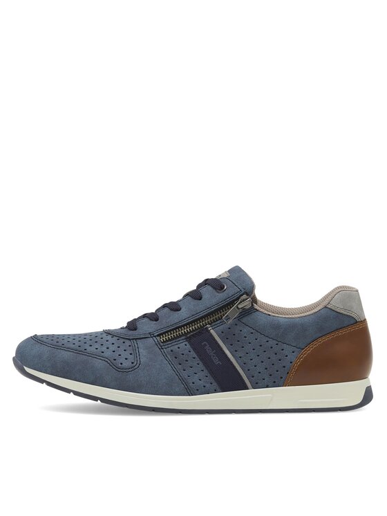 Rieker Sneakersy Rieker 11926-14 Granatowy