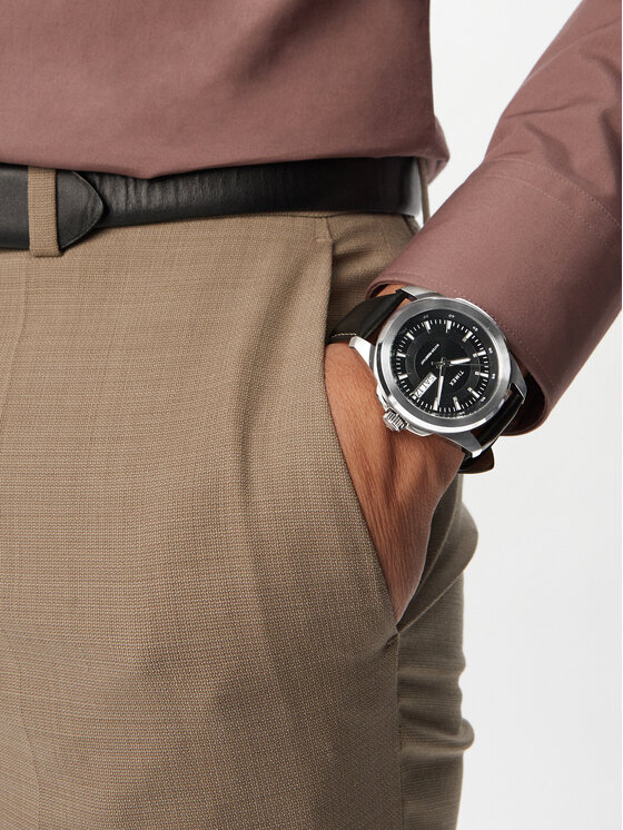 Timex Годинник Timex Essex TW2Y20600 Чорний