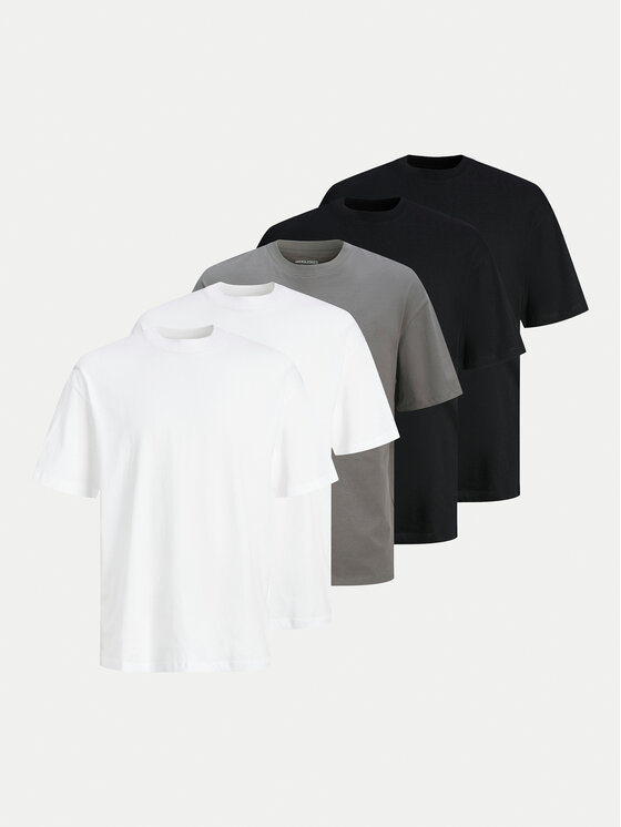 Jack & Jones Jack & Jones Комплект футболок Hugo 12284199 Кольоровий Loose Fit
