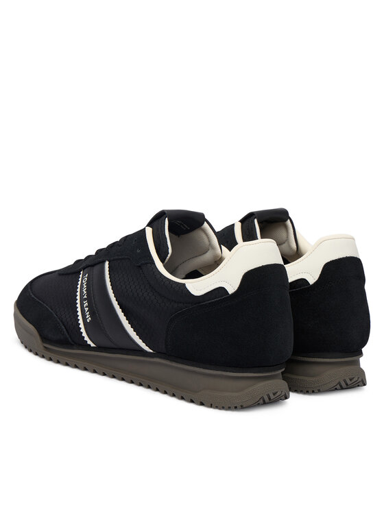 Tommy Jeans Laisvalaikio batai Tommy Jeans Tjm Retro Runner Cleated Winter EM0EM01664 Juoda