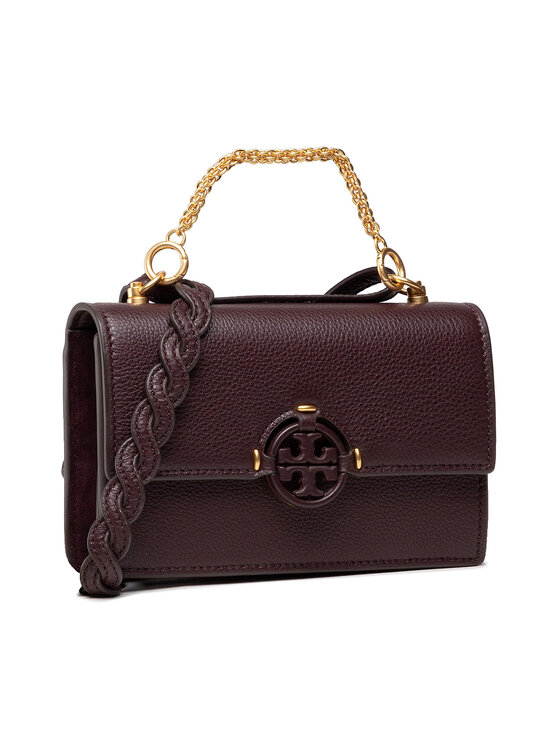 Tory Burch Τσάντα Tory Burch Miller Mini Bag 84075 Μπορντό