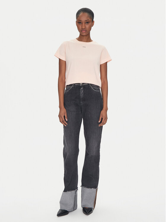 PINKO PINKO Футболка 100373 A228 Рожевий Regular Fit