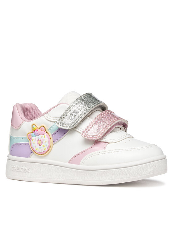 Geox Сникърси Geox B Eclyper Girl B655MB 000BC C1R8S M Бял