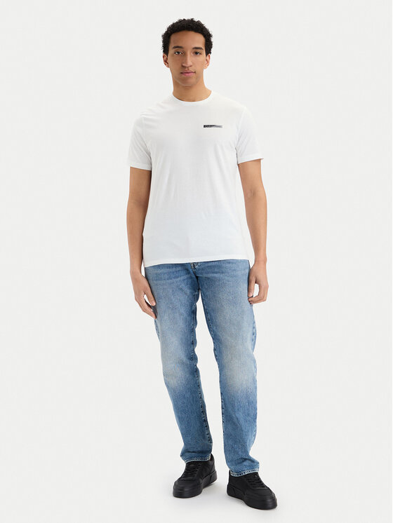 Calvin Klein Calvin Klein Camiseta SS 30s EU LV04LG810G Blanco Slim Fit