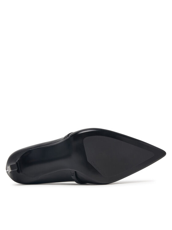 Calvin Klein Augstpapēžu kurpes Calvin Klein Ess Stiletto 90 Hdw Lth HW0HW03303 Melns