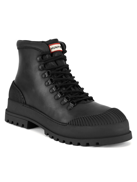 Hunter Šnurovacia obuv Hunter BULL-11 MI24 Čierna