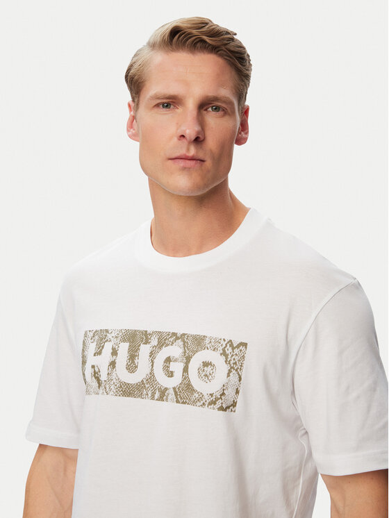 HUGO HUGO Camiseta Nerpient 50566041 Blanco Regular Fit