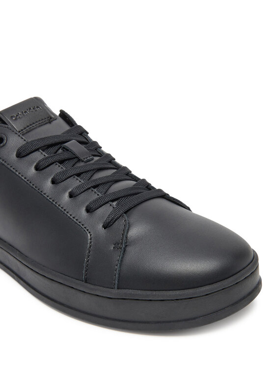 Calvin Klein Сникърси Calvin Klein Low Top Lace Up Lth HM0HM01971 Черен