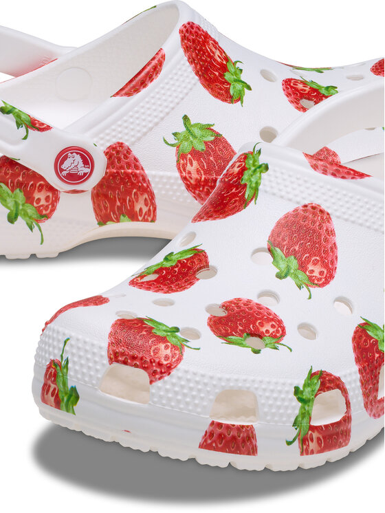 Crocs Шльопанці Crocs Classic Fresh Fruits Clog 211008 Білий