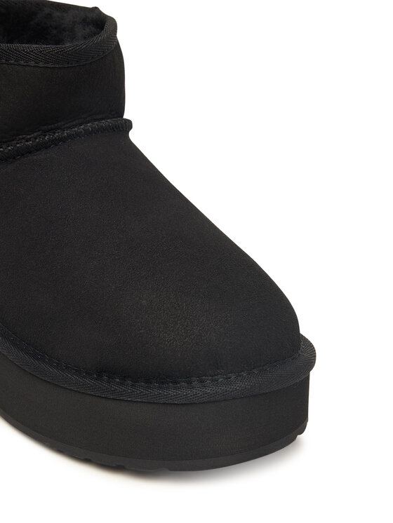 EMU Australia Sniego batai EMU Australia Stinger Micro Flatform 2.0 W13296 Juoda