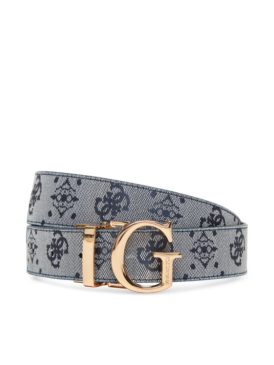 Guess Dámský pásek Guess BW9267 P5330 Tmavomodrá