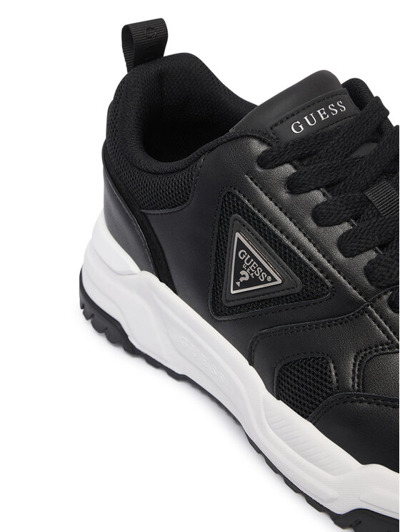 Guess Sneakers Guess FMFHEL ELL12 Negru
