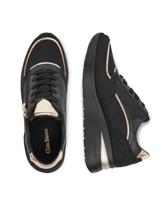 Clara Barson Sneakersy Clara Barson WS2P260-03 Czarny