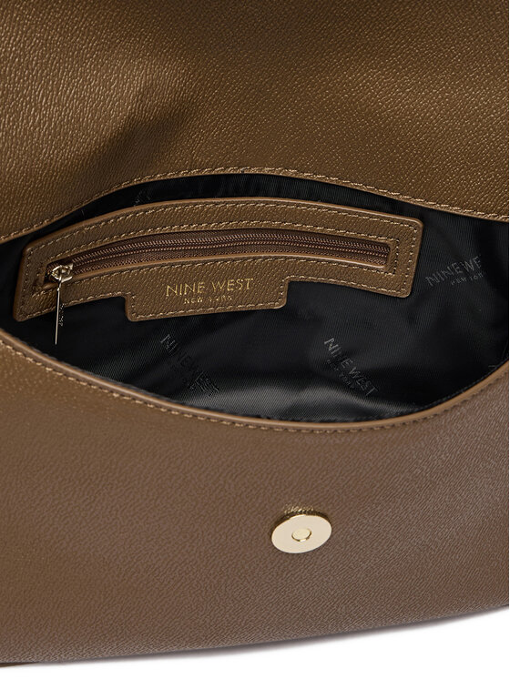 Nine West Дамска чанта Nine West CEO-SAVILLE ROW-LH22271 Кафяв