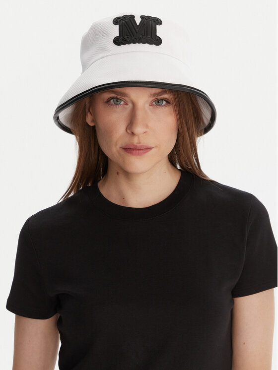 Max Mara Beachwear Klobúk Max Mara Beachwear Esperia 2516571029 Biela