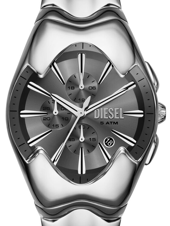 Diesel Годинник Diesel Mercurial DZ4683 Срібний
