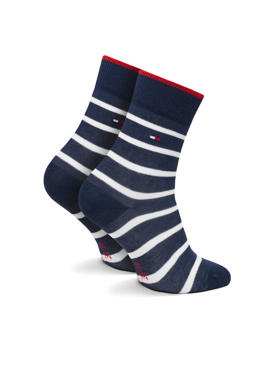Tommy Hilfiger Skarpety długie Tommy Hilfiger 701229939 Granatowy
