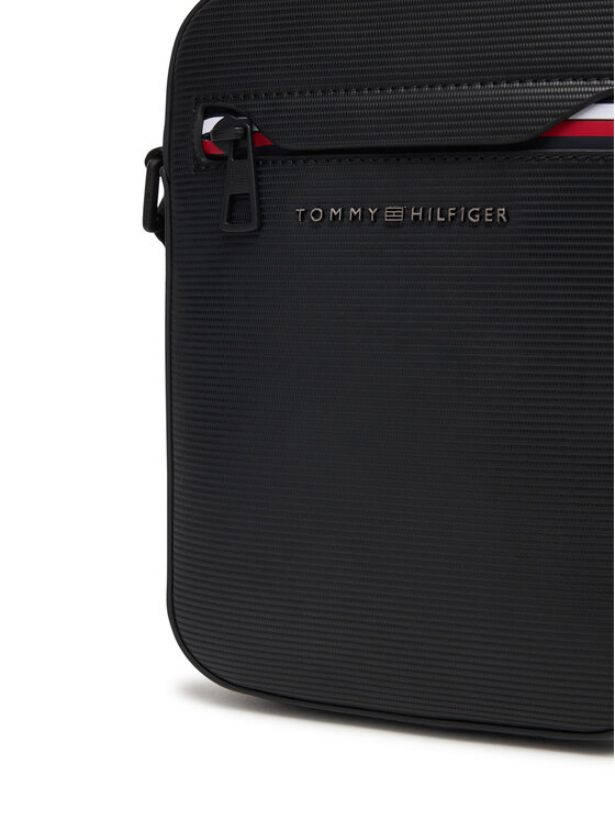 Tommy Hilfiger Borsellino Tommy Hilfiger Th Corp Mini Reporter AM0AM14020 Nero