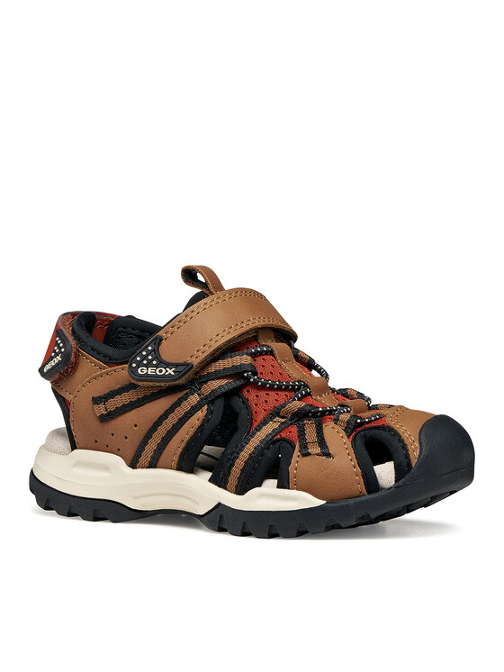 Geox Szandál Geox Jr Borealis J450RB 014ME CD6N6 D Barna