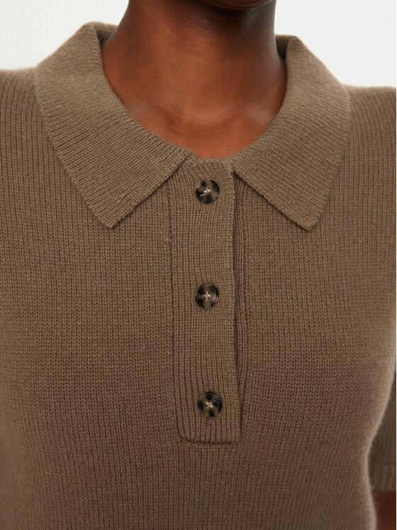 Herskind Herskind Поло Alberto 5417974 Коричневий Regular Fit