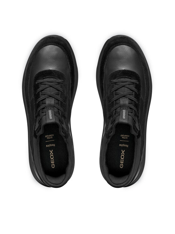 Geox Sneakersy Geox U Spherica Plus U56MPA 08522 C9999 Černá