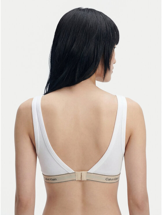 Calvin Klein Calvin Klein Sujetador Lightly Lined LV00QF8594 Blanco