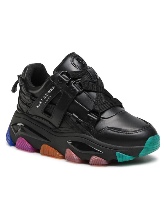Kurt Geiger Sneakersy Kurt Geiger Lettie 3203200109 Czarny