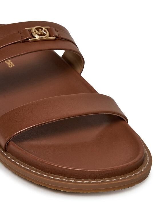 MICHAEL Michael Kors Чехли MICHAEL Michael Kors Mandy Flat Sandal 40S5MAFS2L Кафяв