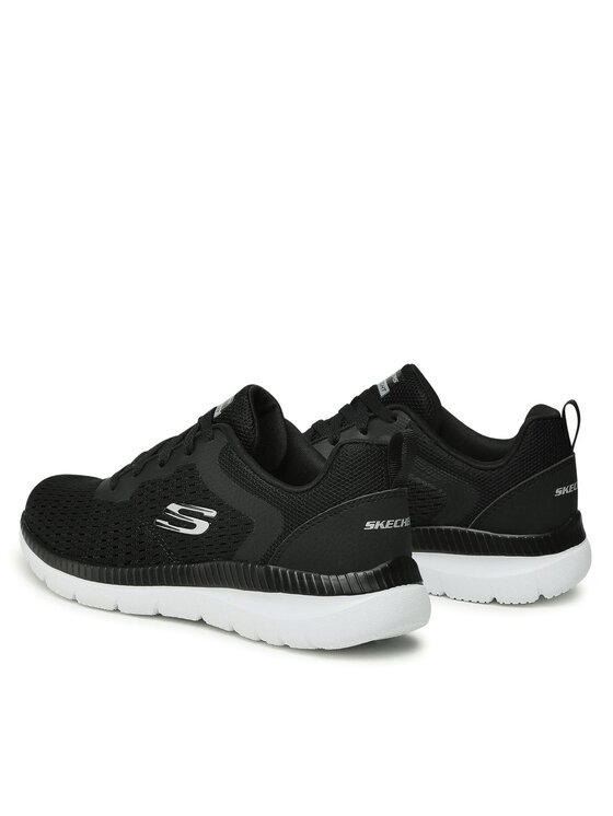 Skechers Snīkeri Skechers Quick Path 12607/BKW Melns