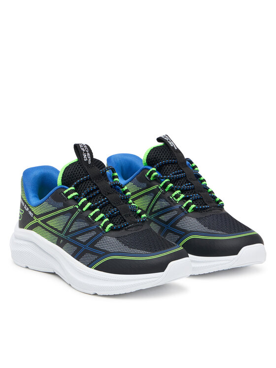 Skechers Sneakersy Skechers Microspec Velocity - Grid-Shift 404220N Czarny