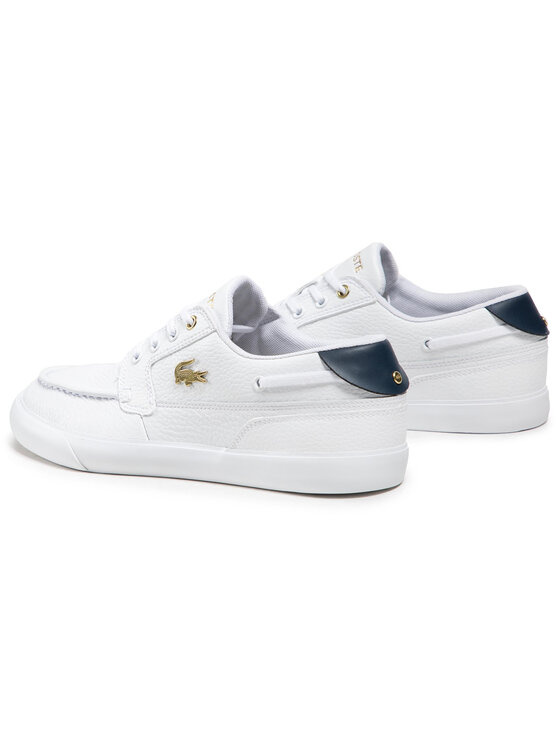 Lacoste Snīkeri Lacoste Bayliss Deck 0721 1 Cma 7-41CMA006221G Balts
