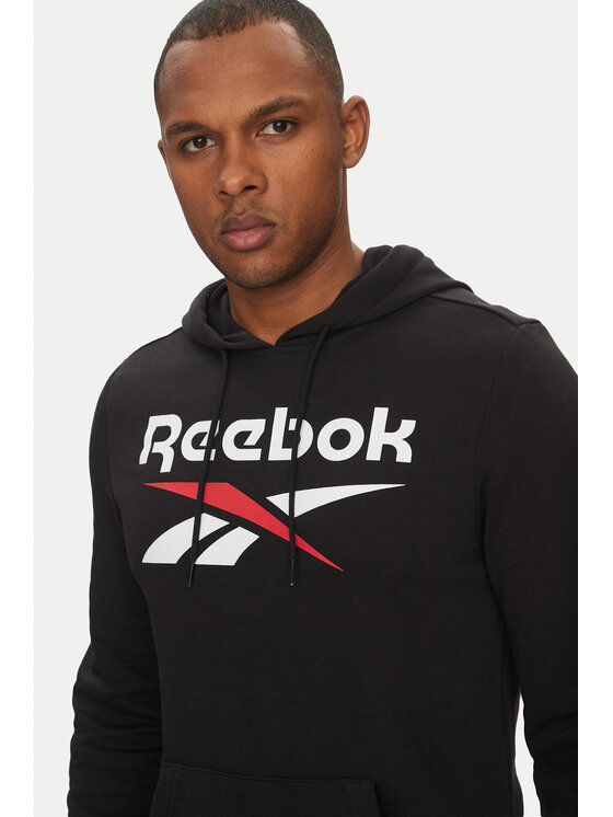 Reebok Reebok Sudadera Identhlty Big Logo 100221781 Negro Regular Fit