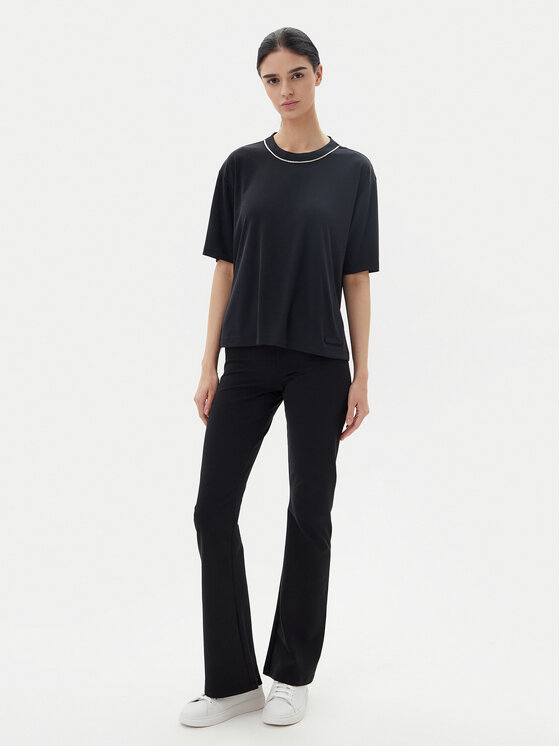 EA7 Emporio Armani EA7 Emporio Armani Marškinėliai 7W000340 AF12956 UC001 Juoda Oversize