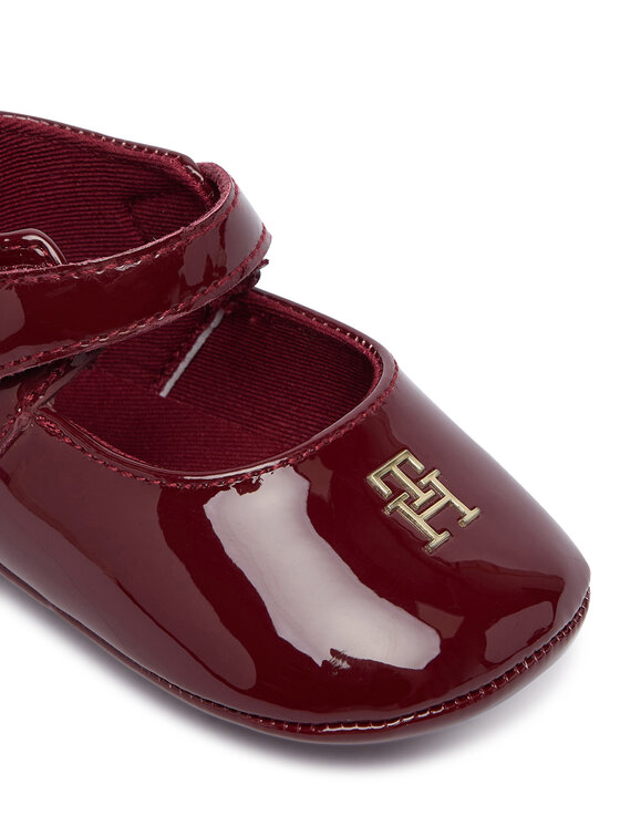Tommy Hilfiger Kūdikių bateliai Tommy Hilfiger T0A3-35054-1847356 Vyšninė