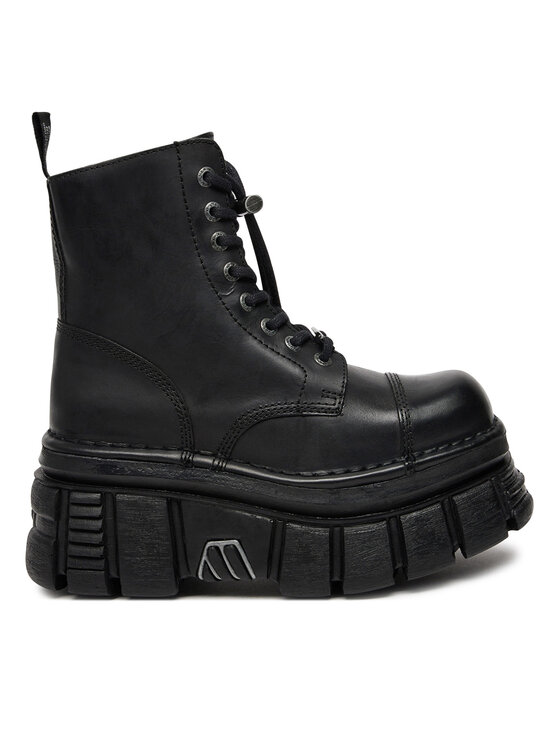 NEW ROCK Αρβύλες NEW ROCK M-NEWMILI083-S21 Μαύρο