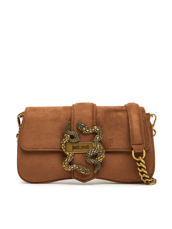 Just Cavalli Borsetta Just Cavalli Iconic Snakes 81RA4BA7 ZSE74 Marrone