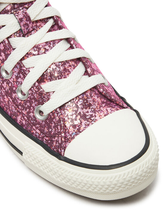 Converse Кеди Converse Chuck Taylor All Star Glitter Hi A11137C Рожевий