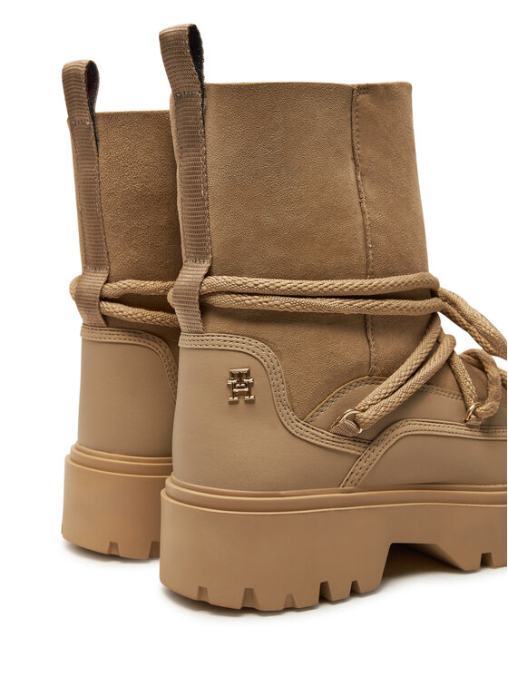 Tommy Hilfiger Sniega zābaki Tommy Hilfiger FW0FW08085 Bēšs