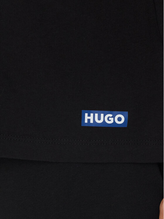 HUGO HUGO Комплект футболок Naolo 50522383 Чорний Regular Fit