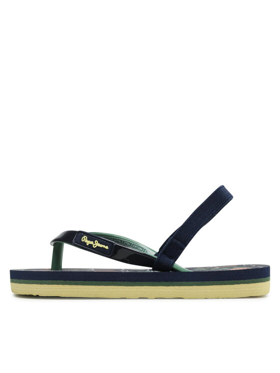 Pepe Jeans Босоніжки Pepe Jeans Beach Palms Boy K PBS70052 Cиній