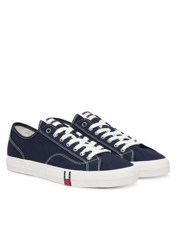 Tommy Jeans Сникърси Tommy Jeans Archive Vulc Y2K EM0EM01674 Тъмносин